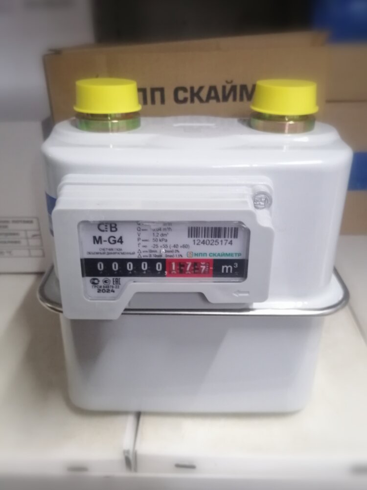 Купить Счетчик газа Вектор G4 по выгодной цене 3 700 руб.